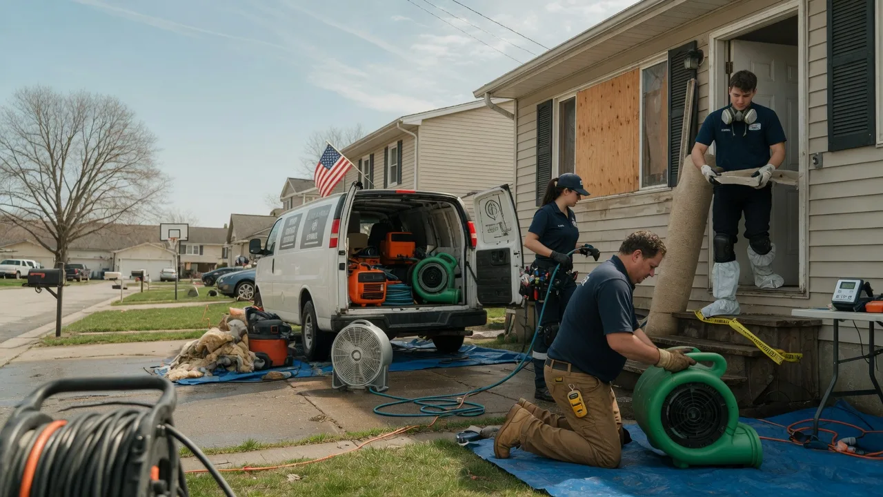 Water Damage Restoration in Inverness, MS near me